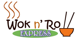 WOK N' ROLL EXPRESS logo