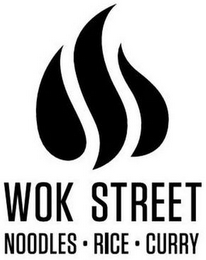 WOK STREET NOODLES ­ RICE ­ CURRY logo