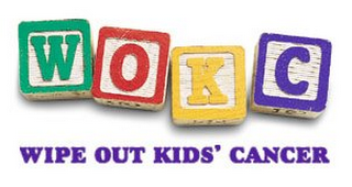 WOKC WIPE OUT KIDS' CANCER logo