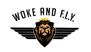 WOKE AND F.L.Y. logo