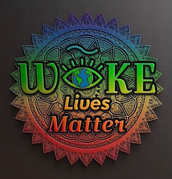 WOKE LIVES MATTER logo
