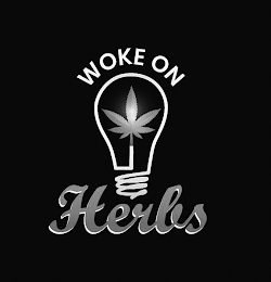 WOKE ON HERBS logo
