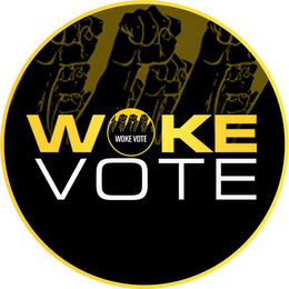 WOKE VOTE logo