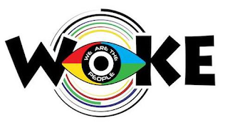 WOKE WE ARE THE PEOPLE logo