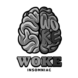 WOKE WOKE INSOMNIAC logo