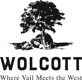 WOLCOTT WHERE VAIL MEETS THE WEST logo