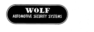 WOLF AUTOMOTIVE SECURITY SYSTEMS logo