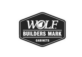 WOLF BUILDERS MARK CABINETS logo