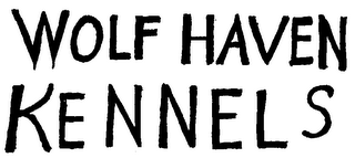 WOLF HAVEN KENNELS logo