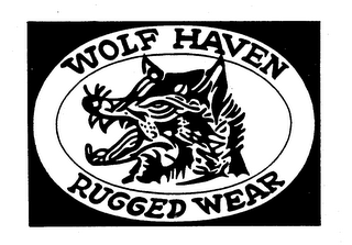 WOLF HAVEN RUGGED WEAR logo