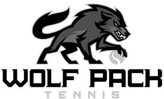 WOLF PACK TENNIS logo