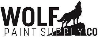 WOLF PAINT SUPPLY CO logo