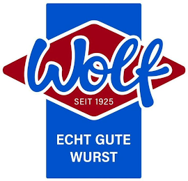 WOLF SEIT 1925 ECHT GUTE WURST logo