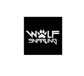 WOLF SNARLING logo
