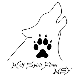 WOLF SPIRIT FLUTES WSF logo