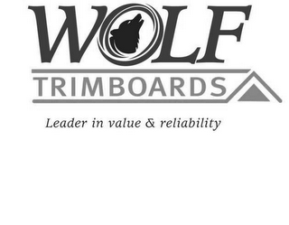 WOLF TRIMBOARDS LEADER IN VALUE & RELIABILITY logo