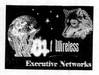 WOLF WIRELESS EXECUTIVE NETWORKS logo