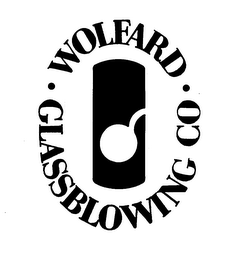 WOLFARD GLASSBLOWING CO. logo