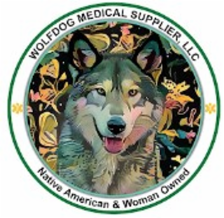 WOLFDOG MEDICAL SUPPLIER, LLC NATIVE AMERICAN & WOMAN OWNED logo