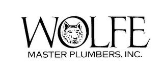 WOLFE MASTER PLUMBERS, INC. logo