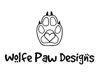 WOLFE PAW DESIGNS logo
