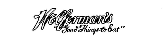 WOLFERMAN'S "GOOD THINGS TO EAT" logo