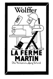 WOLFFER LA FERME MARTIN THE HAMPTONS, LONG ISLAND logo