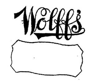 WOLFF'S logo