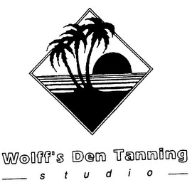 WOLFF'S DEN TANNING S T U D I O logo