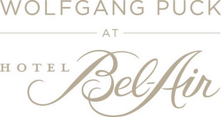 WOLFGANG PUCK AT HOTEL BEL-AIR logo