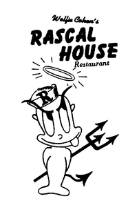WOLFIE COHEN'S RASCAL HOUSE RESTAURANT logo