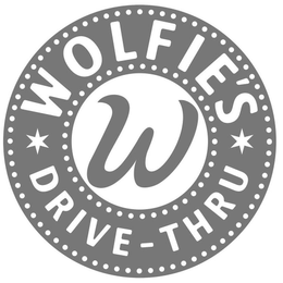WOLFIE'S DRIVE-THRU logo