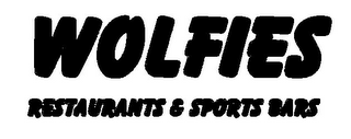 WOLFIES RESTAURANTS & SPORTS BARS logo