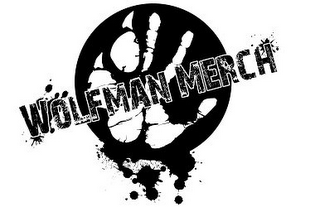 WOLFMAN MERCH logo
