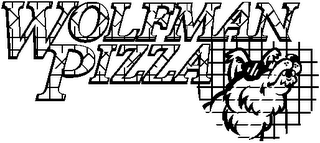 WOLFMAN PIZZA logo