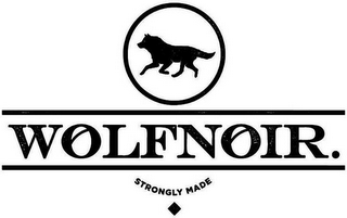 WOLFNOIR. STRONGLY MADE logo