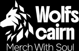 WOLFS CAIRN MERCH WITH SOUL logo