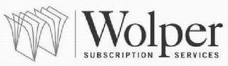 WOLPER SUBSCRIPTION SERVICES logo