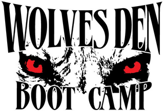 WOLVES DEN BOOT CAMP logo