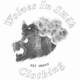 WOLVES IN SHEK CLOTHING EST. MMXIX logo