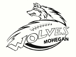 WOLVES MOHEGAN logo
