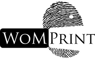 WOM PRINT logo