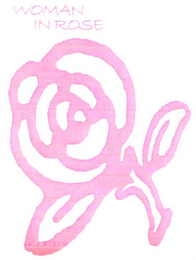 WOMAN IN ROSE logo