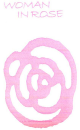 WOMAN IN ROSE logo