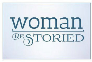 WOMAN RE STORIED logo
