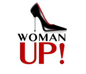 WOMAN UP! logo