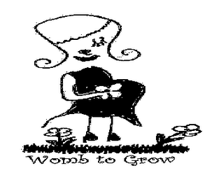 WOMB TO GROW logo
