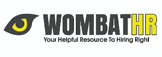 WOMBATHR YOUR HELPFUL RESOURCE TO HIRING RIGHT logo