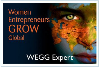 WOMEN ENTREPRENEURS GROW GLOBAL WEGG EXPERT logo