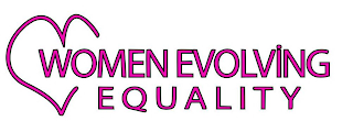 WOMEN EVOLVING EQUALITY logo